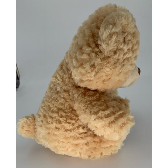 Teddy Bear Stuffed Animal Mai Toi Tan Soft Plush Polyester 13" Cute Cuddly Lovey - Picture 7 of 11